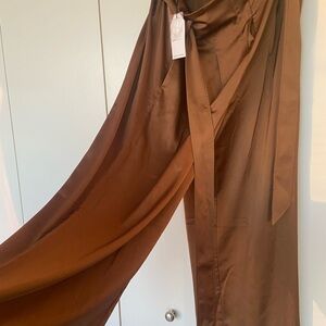 Universal Standard Tresa satin pants size XS